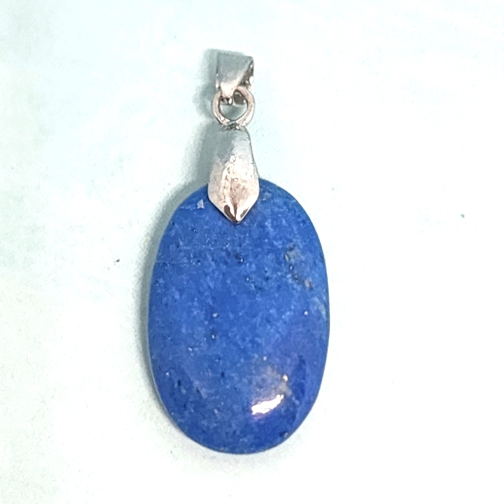 Lapis Lazuli and Sterling Pendant